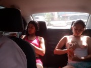 we watch porn in the uber and we get horny 7/16