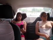 we watch porn in the uber and we get horny 8/16
