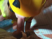 L’ispettore di cantiere fa un pompino all’operaio e si fa sborrare sulle tette – Coppia Miele Blanco 13/16