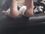 Just a girl showing off her beautiful soles 16/16