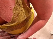 Stepmom MOLLY SQUEEZED Stepson BALLS! SHOCKED Stepson in the Shower 8/16