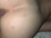 Teen wife spreads pussy for cream pie 6/16