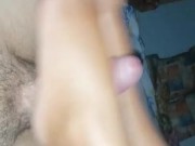Amazing footjob with final supercumshot 14/16