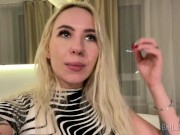 ASK A PORNSTAR - I barely handle his MONSTER cock in my mouth! - by Bella Mur 1/16