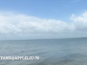 91 cum loving nudist milf shoots cum all over SUP paddle board OnlyFans @ Appleliu-76 8/16