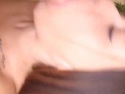 Stepsister caught fuck herself with big dildo ends sucking very deep the big cock of her stepbrot 12/16