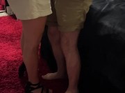 Husband watches wife get fucked and take a facial 1/16