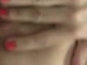 My wife masturbating with dildo 11/16