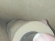 My wife masturbating with dildo 3/16