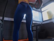 Hot Gym Girl Vs BBC ANAL Pounding After Her Workout - ThorriandJax 2/16