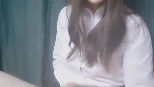 男の娘オナニ－Japanese crossdresser teasing