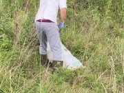 cleaning Guy saving nature 12/16