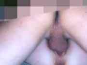 【素人】白濁本気汁でヌルヌルのおまんこに中出し【騎乗位】 7/16