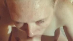 Wife Sucks Husband's Bestfriend While Husband Is Working!! CUMSHOT!