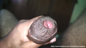 Oiled asian boy with a foot fetish cums on soft soles
