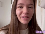 TEEN DOGGY GEFICKT!!! Ich spritze auf den Spiegel 1/16