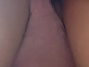 スカートの中から♡ディルド欲しくて腰振りながらパンツびしょ濡れにしちゃう♡剛毛素人のリアルなオナニー【個人撮影】 14/16