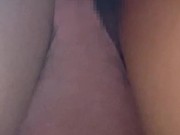 スカートの中から♡ディルド欲しくて腰振りながらパンツびしょ濡れにしちゃう♡剛毛素人のリアルなオナニー【個人撮影】 15/16