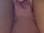 スカートの中から♡ディルド欲しくて腰振りながらパンツびしょ濡れにしちゃう♡剛毛素人のリアルなオナニー【個人撮影】 4/16