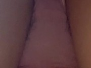 スカートの中から♡ディルド欲しくて腰振りながらパンツびしょ濡れにしちゃう♡剛毛素人のリアルなオナニー【個人撮影】 7/16