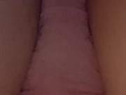 スカートの中から♡ディルド欲しくて腰振りながらパンツびしょ濡れにしちゃう♡剛毛素人のリアルなオナニー【個人撮影】 8/16