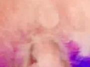 I painted my pussy in UV colors then of course squirted!! 💦💦🔥🔥 13/16