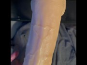 11 Inch Dildo gets Shoved in My Butt 12/16