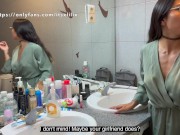 MY BEST FRIEND'S BOYFRIEND CUMMED ON MY BUTT AND IT MADE HER HORNY (ENGLISH SUBTITLES) 7/16