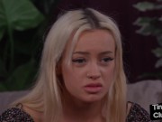 SPH CFNM British babe wanks small pecker 16/16