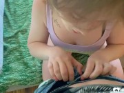 Horny brunette babe getting didcked 3/16