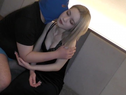 Unable to measure the number of climaxes! Cums repeatedly and impregnates the vagina and cums inside