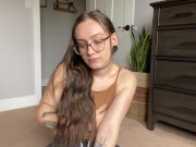 Ur roommate seduces u to breed her (POV) 2/16