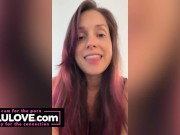 Babe talking naughty cuckolding hotwife fantasies & behind the scenes hands & feet fresh nails, plus shower dance - Lelu Love 12/16