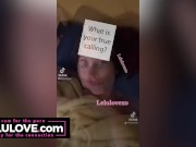 Babe talking naughty cuckolding hotwife fantasies & behind the scenes hands & feet fresh nails, plus shower dance - Lelu Love 8/16