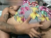 Beautiful girl gives her pussy in doggystyle (short dress) 5/16