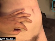 Busty Hairy Babe Seduced by Lesbian Director 5/16