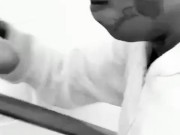 Sucking the neighbors dick (hallway/staircase) 1/16