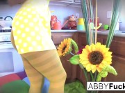 Surreal Kitchen dress up with Abigail 3/16