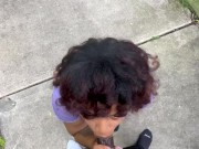 He took me somewhere and made me get on my knees before fucking me 4/16