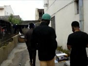 Wild Gangbang With Street Boys 7/16