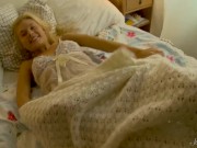 Blonde Bombshell Lisa Plays with her Sex Toys Collection! 5/16