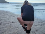 Stripping Bare Butt And Pussy In Public.. (Juicylousie) 11/16