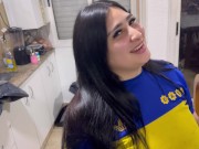 Argentina BOSTERA pierde apuesta y paga con sus enormes TETAS Y CULO 2/16