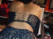 Le enseñe mi traje nuevoy terminamos cogiendo 3/16