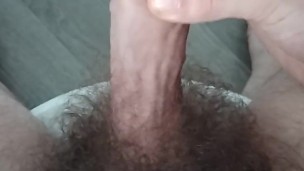 Hung British Lad Shoots Huge Cum Load While On The Toilet