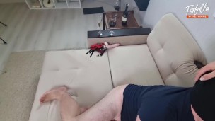 Bisexual husband shared his wife with a friend. Threesome. Mfm. Cuckold. Version 1. Ep 3302