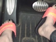 Pedal pumping in my Adidas slides 2/16