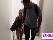 Thaina Fields sale a la calle a buscar un macho cachondo para follárselo. 6/16