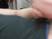 Close up stroking on the floor 13/16