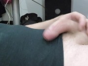 Close up stroking on the floor